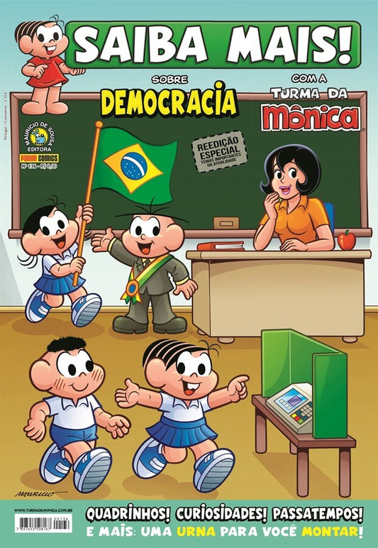 Saiba mais! com a Turma da Mônica